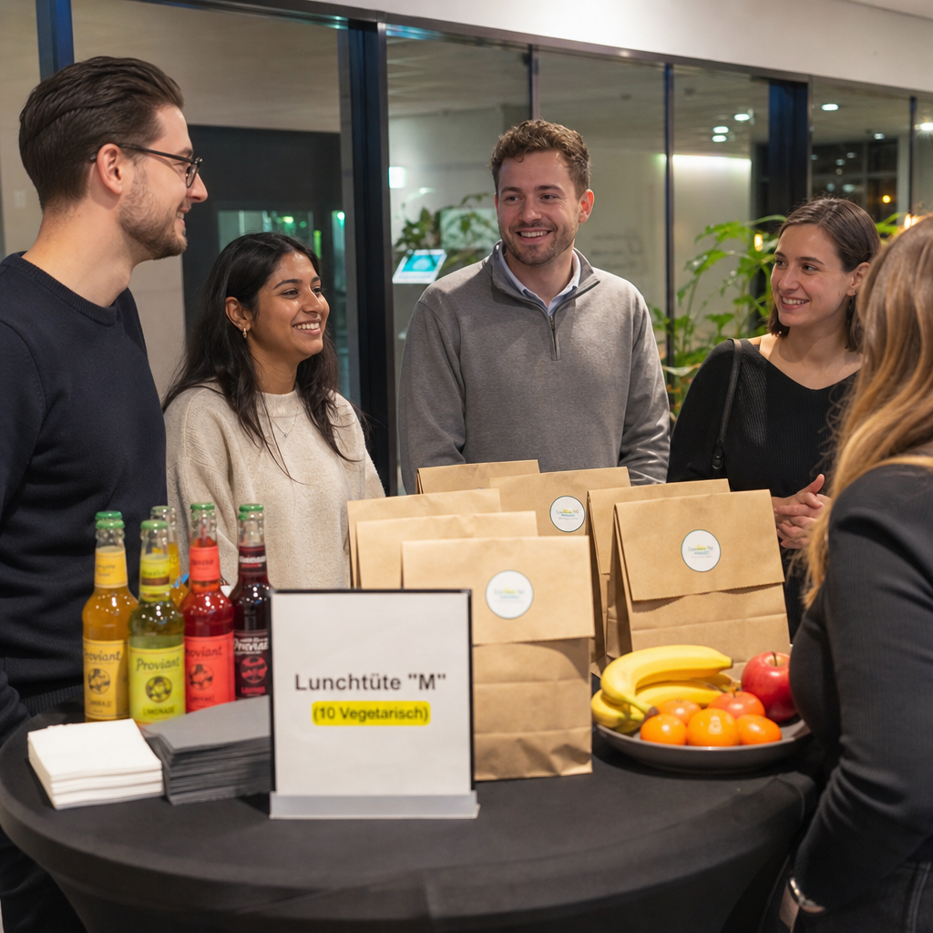 Catering für 15 Personen in Berlin – Lunch-Event